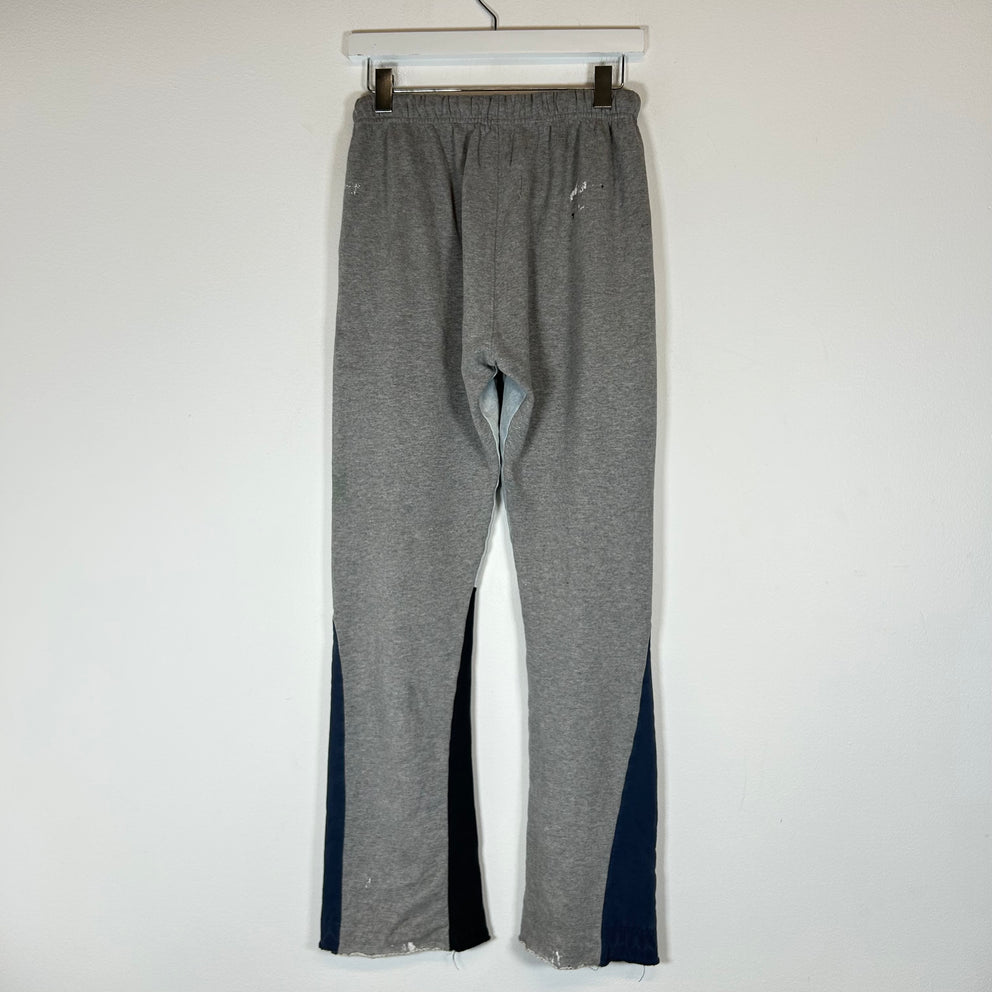 Gallery Dept Grey Paint Splatter Flared Sweatpants Size M