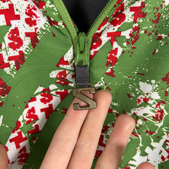 Salomon Green Camo Rain Jacket Size L
