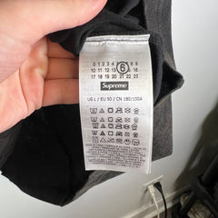 Supreme x MM6 Masion Margiela Split Logo T-Shirt