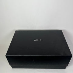 Amiri White/Black Skel Low-Top Sneaker Size 45