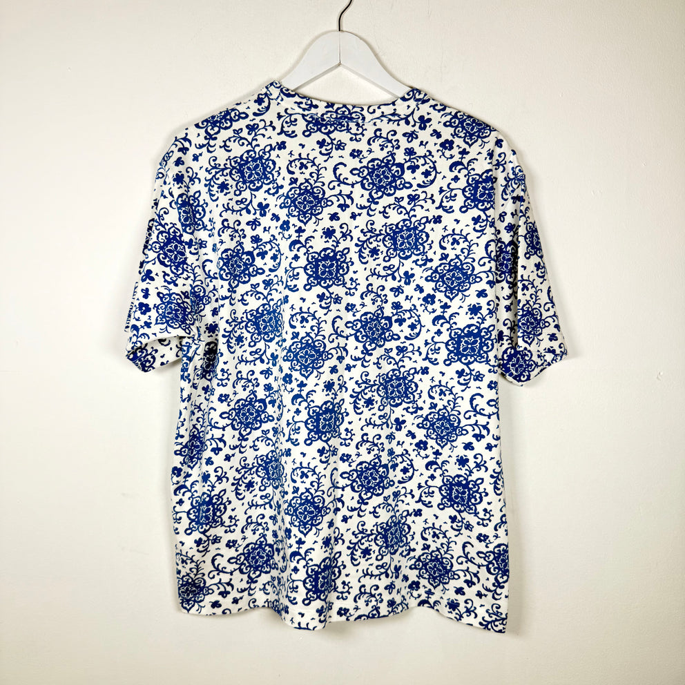 Junya Wanatabe Fine China Graphic T-Shirt Size L