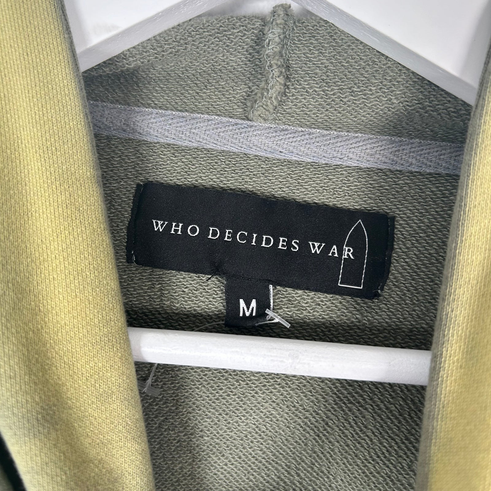 Who Decides War Stained Glass Size M