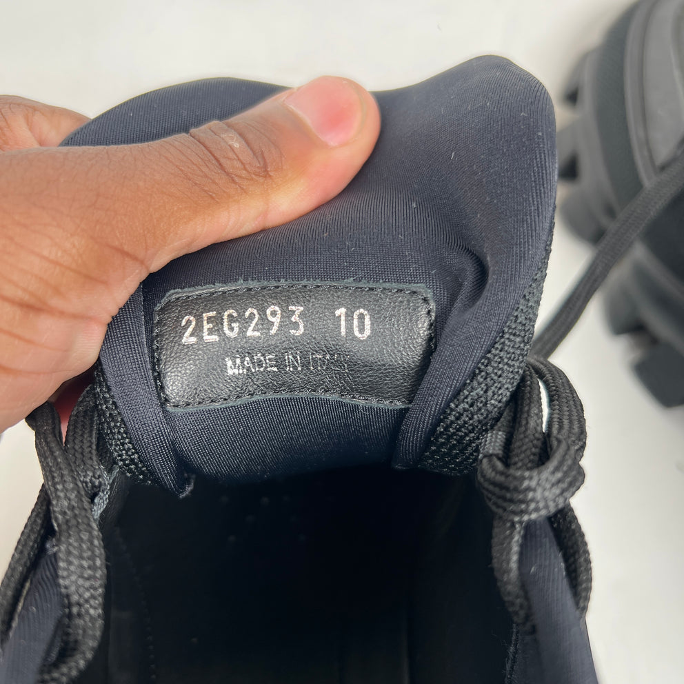 Prada Black Cloudbust Thunder Sneaker Size 10