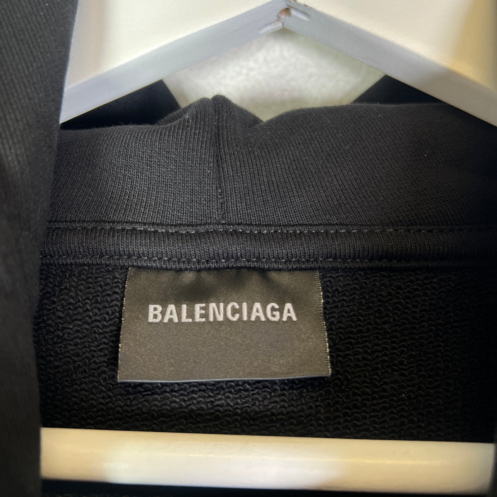 Balenciaga Campaign Logo Hoodie