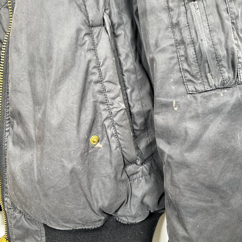 Acne Studios Black Bomber Jacket Size S