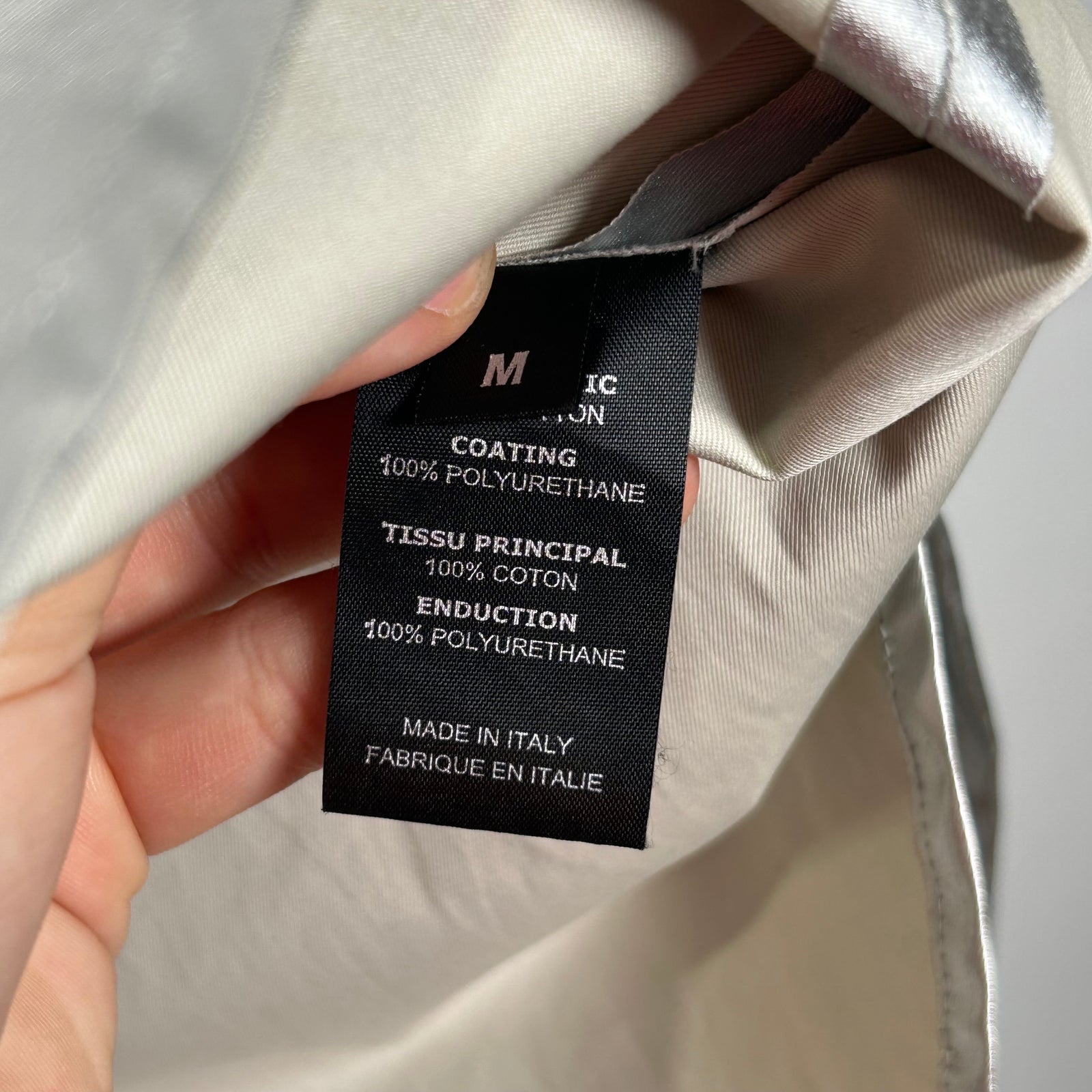 Vetements AW/14 Silver Shirt Size M