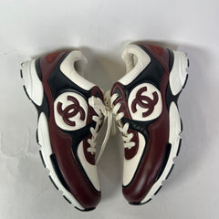 Chanel Interlocking CC Calfskin Leather Runners
