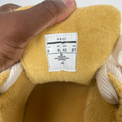 Amiri Mustard Yellow MA-1 Sneaker Size 42