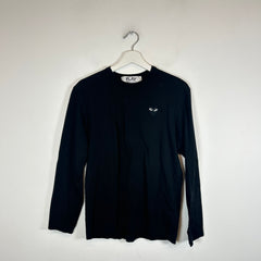 CDG Play Black Heart Longsleeve M