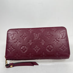 Louis Vuitton Aurore Monogram Empreinte Leather Zippy Wallet