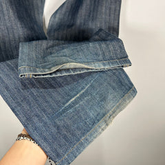 Hysteric Glamour Denim Herringbone Carpenter Pants Size 32