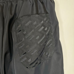 Versace Black Nylon Shorts Size 32