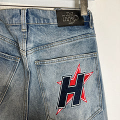 HMDD Lightwash Chimestone Denim Jeans Size 34