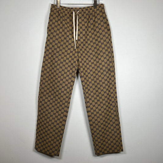 Gucci GG Monogram Canvas Pants Size 30