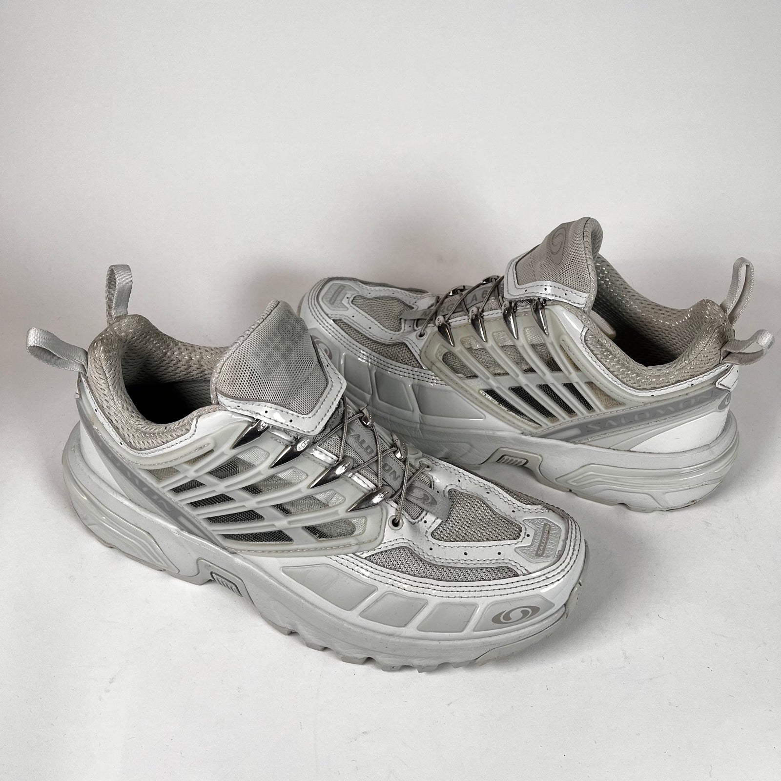 MM6 x Salomon Metal Ghost Grey ACS Pro Sneakers Size 7