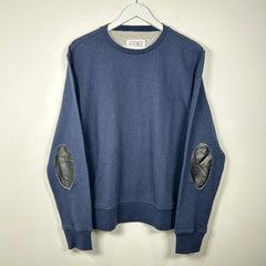 Maison Margiela Blue Crewneck Size M