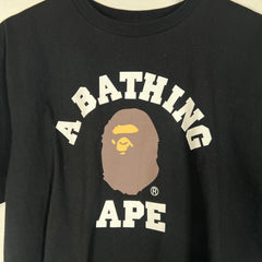 Bape Black Ape Head T-Shirt Size M