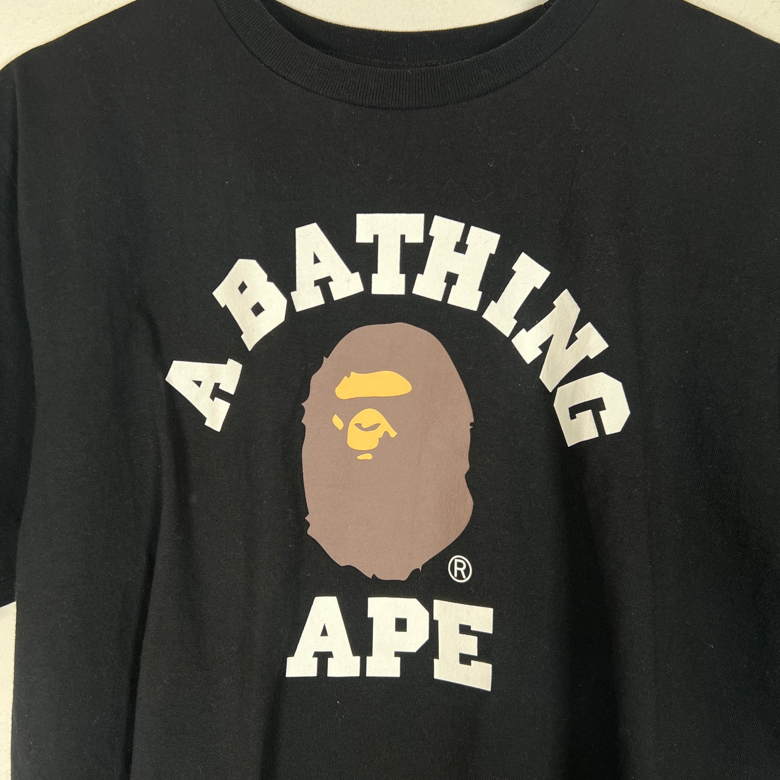 Bape Black Ape Head T-Shirt Size M