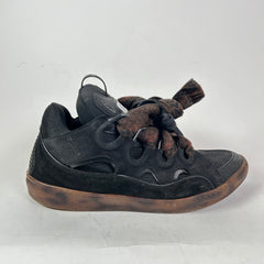 Lanvin Chocolate Curb Sneakers