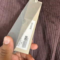 Fear of God Essentials Plum Corduroy Jacket Size XL