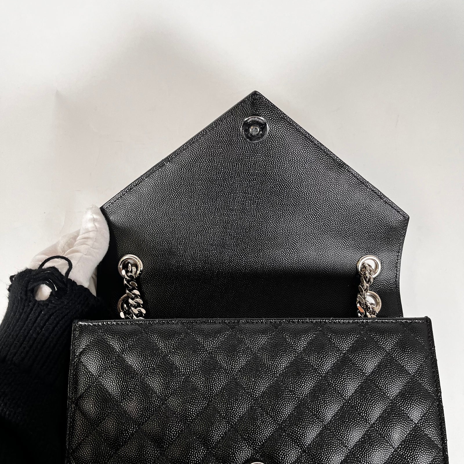 Saint Laurent Grain De Poudre Envelope