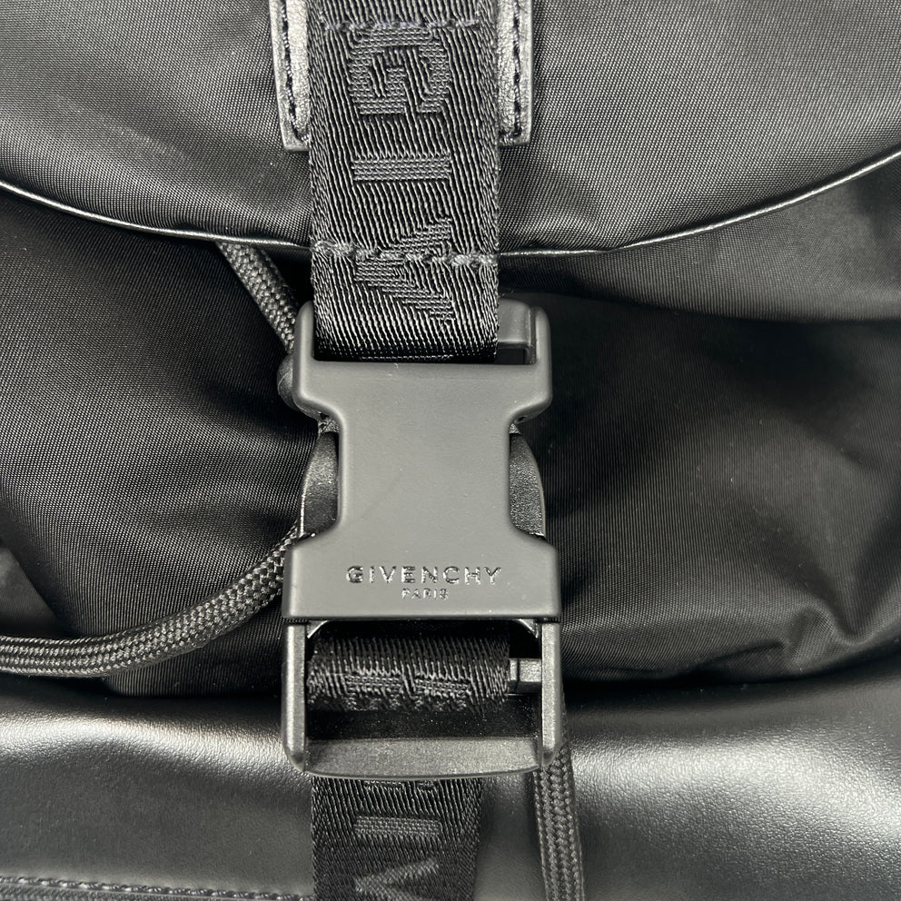 Givenchy Black Light3 Nylon Backpack