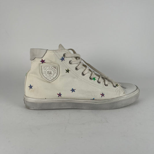 Saint Laurent Canvas Star High-Top Size 11