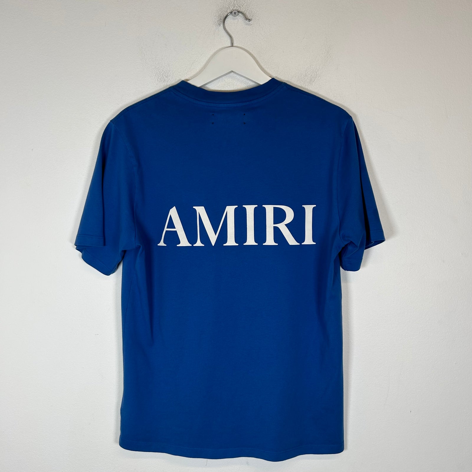 Amiri Blue MA Core Logo T-Shirt Size S