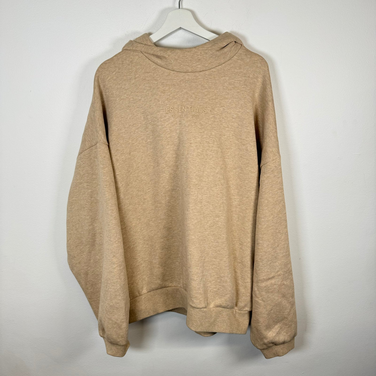 Essentials Gold Heather Hoodie Size L
