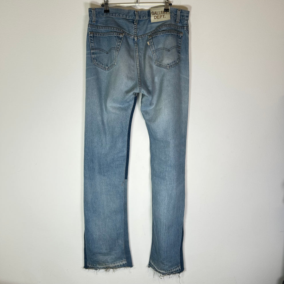 Gallery Dept Lightwash LA Flare Denim Jeans
