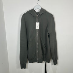 Rick Owens Full Zip Hustler Blue Hoodie Size XXL