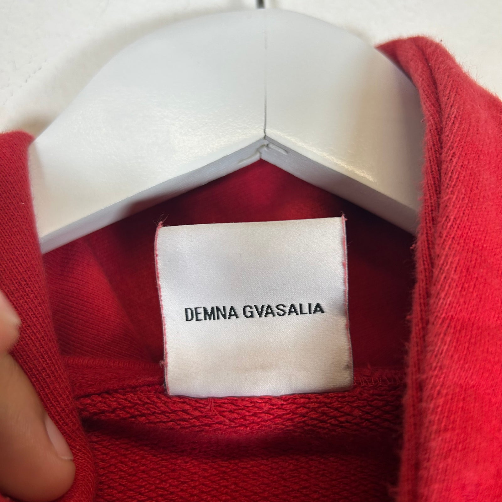 Vetements 17SS Red Gun Club Hoodie Size M