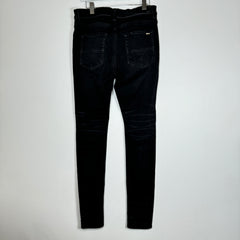 Amiri Mx1 Pink Patch Darkwash Jeans Size 33