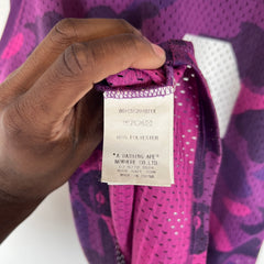Bape Purple Camo Mesh Tank Top Size L