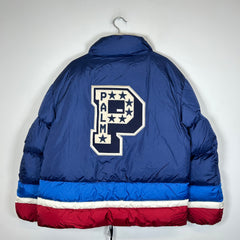 Moncler Genius x Palm Angels Navy/Red Denneny Down Jacket Size 4