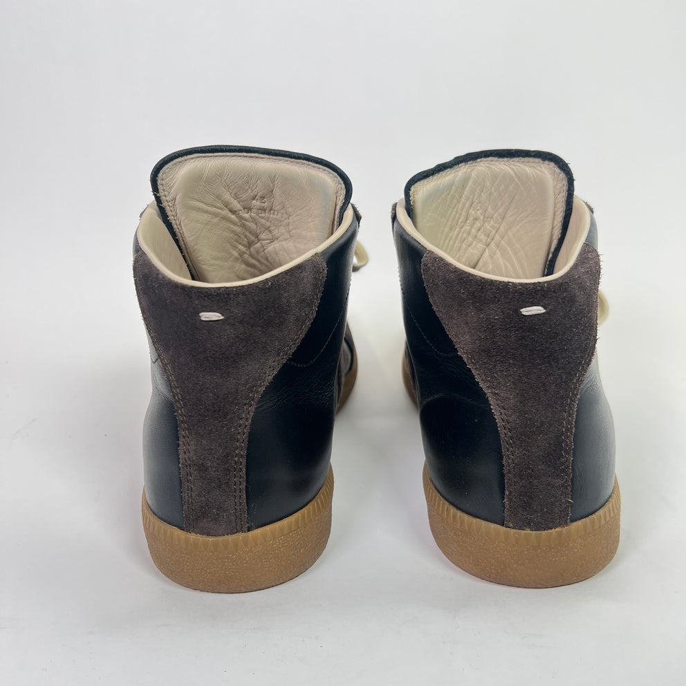 Maison Margiela Brown Replica Mid-Top Gats