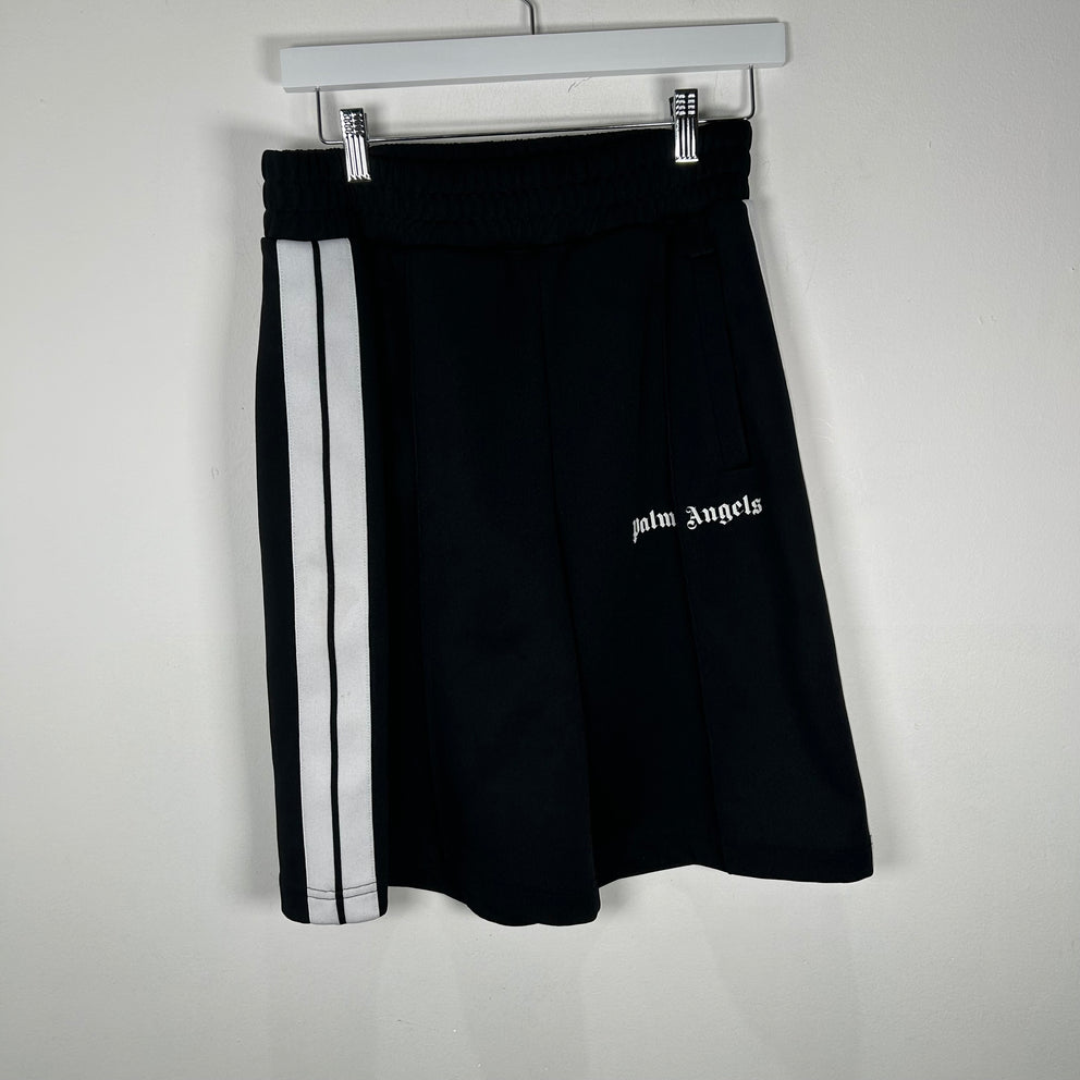 Palm Angels Black Track Shorts Size M