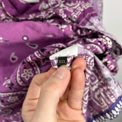 Kapital Purple Paisley Shirt Size 5