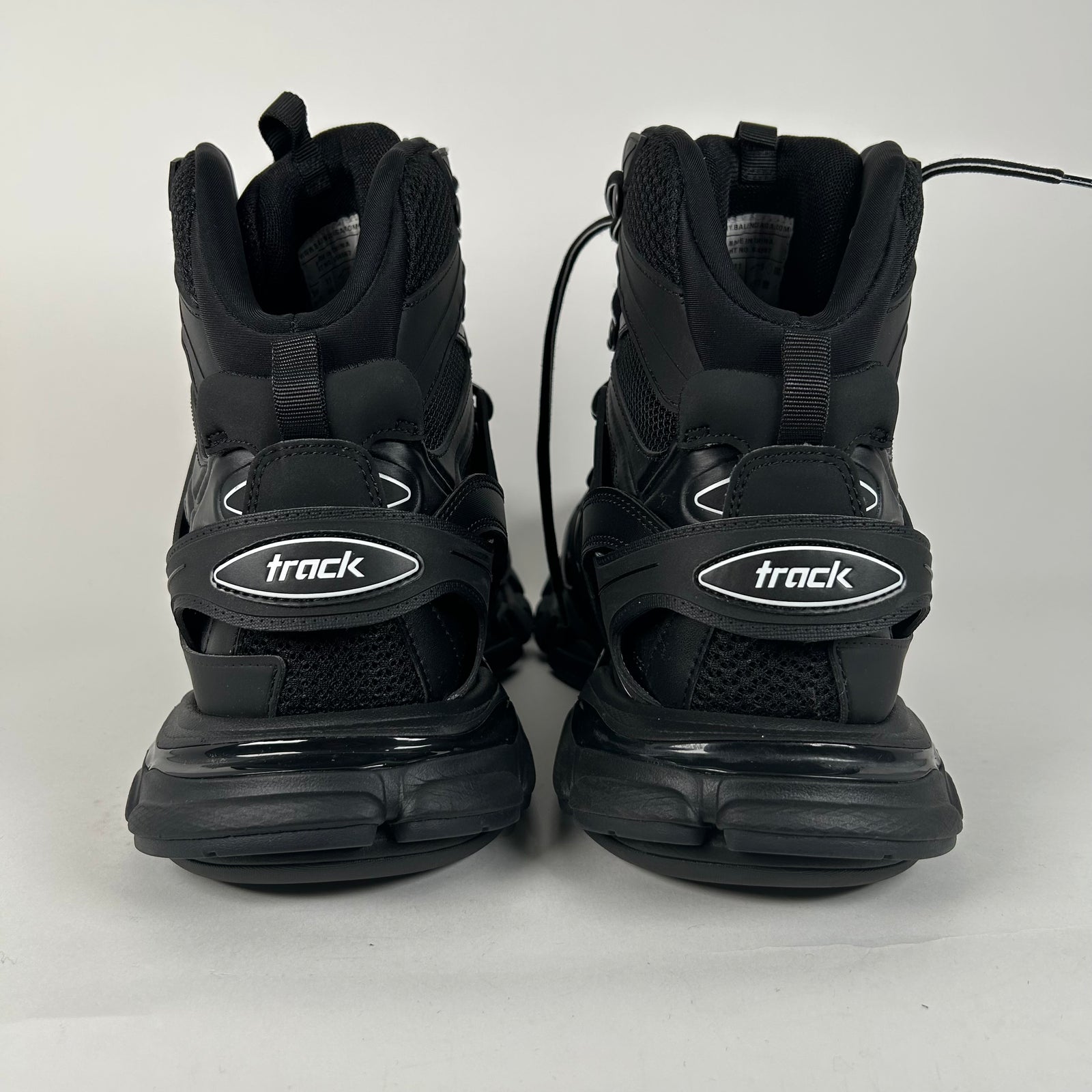 Balenciaga Track Hike Black High Top Size 12