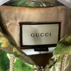 Gucci Bloom Floral Rain Jacket Size M