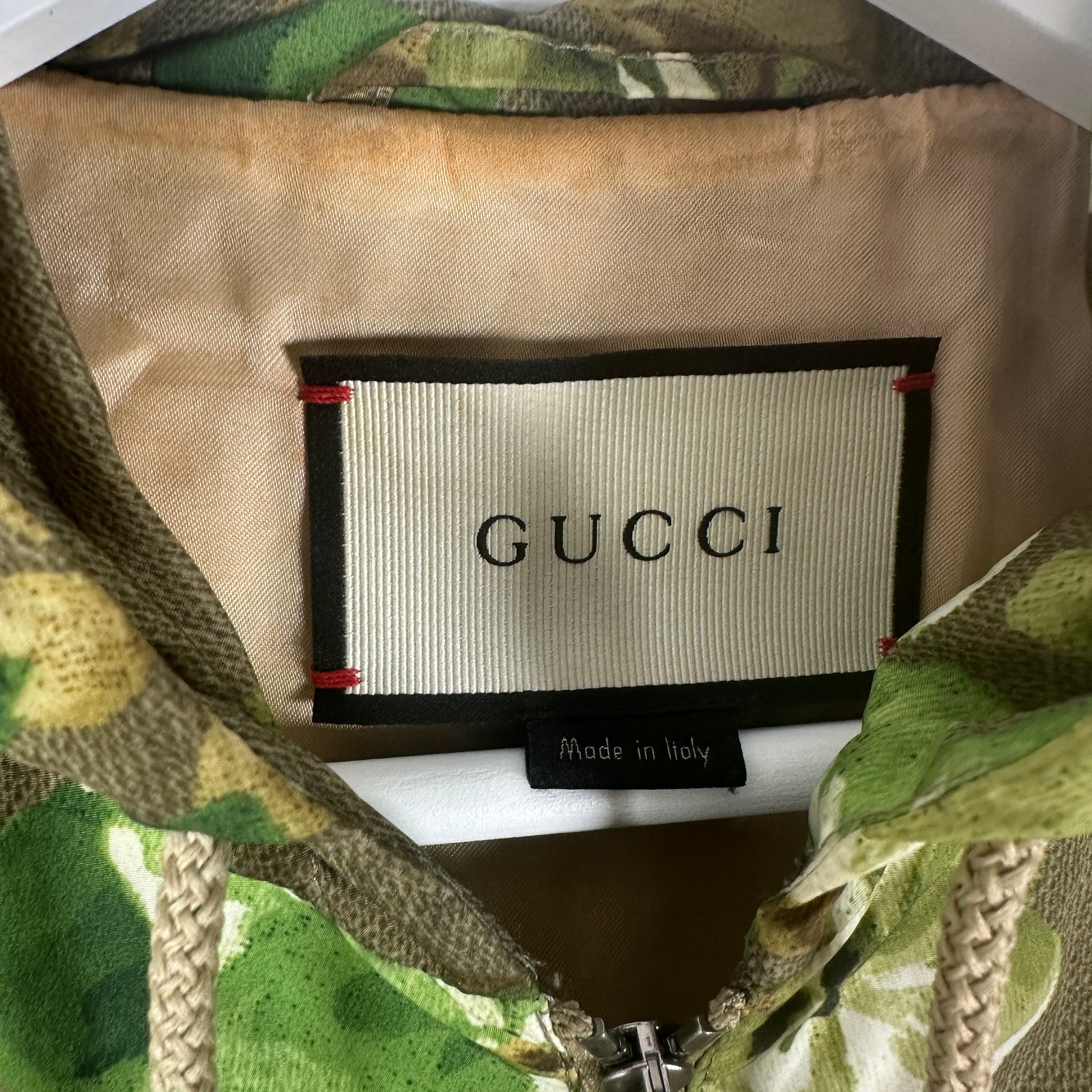 Gucci Bloom Floral Rain Jacket Size M
