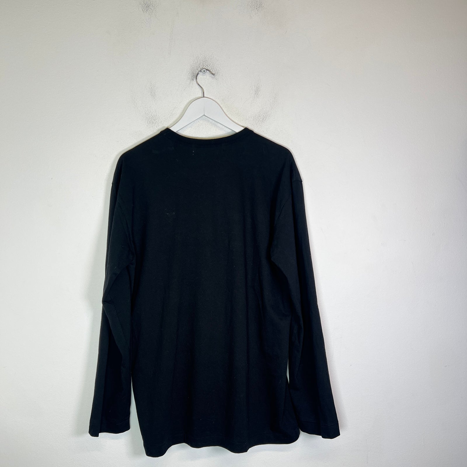 CDG Play Black Heart Logo Longsleeve Size XXL