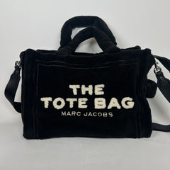 Marc Jacobs Black The Terry Medium Tote Bag