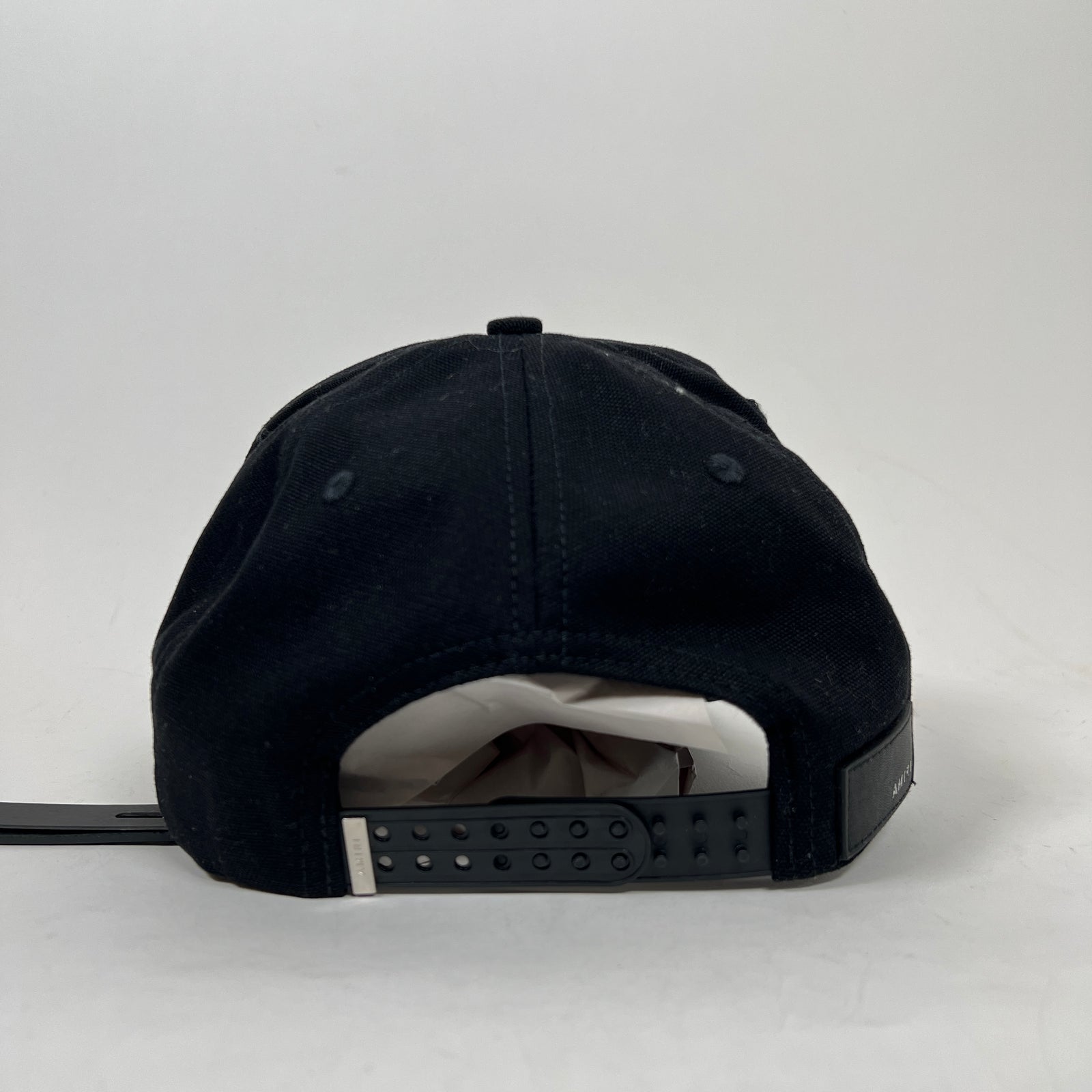 Amiri Black/Yellow Three Star Trucker Hat