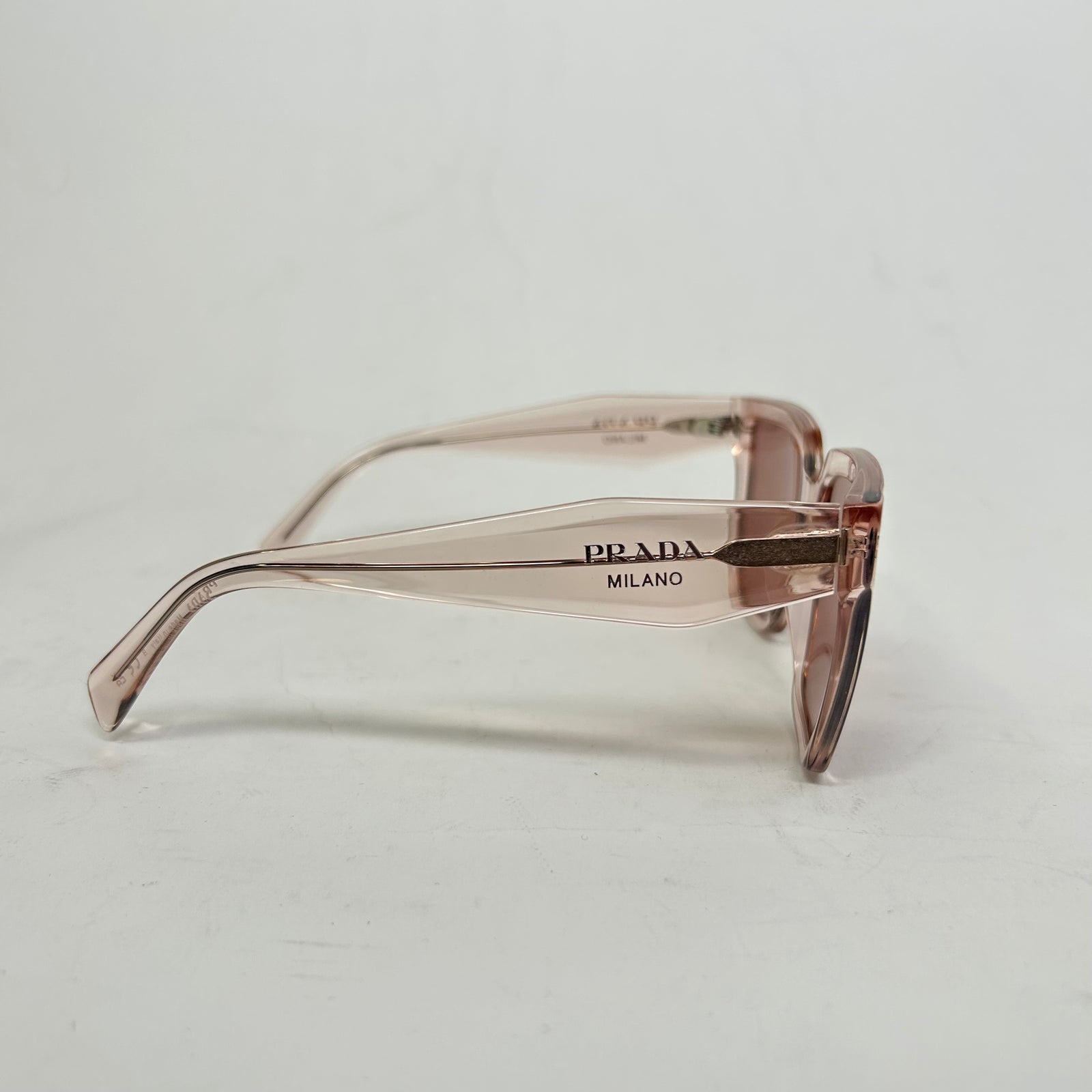 Prada Pink Transparent Sunglasses