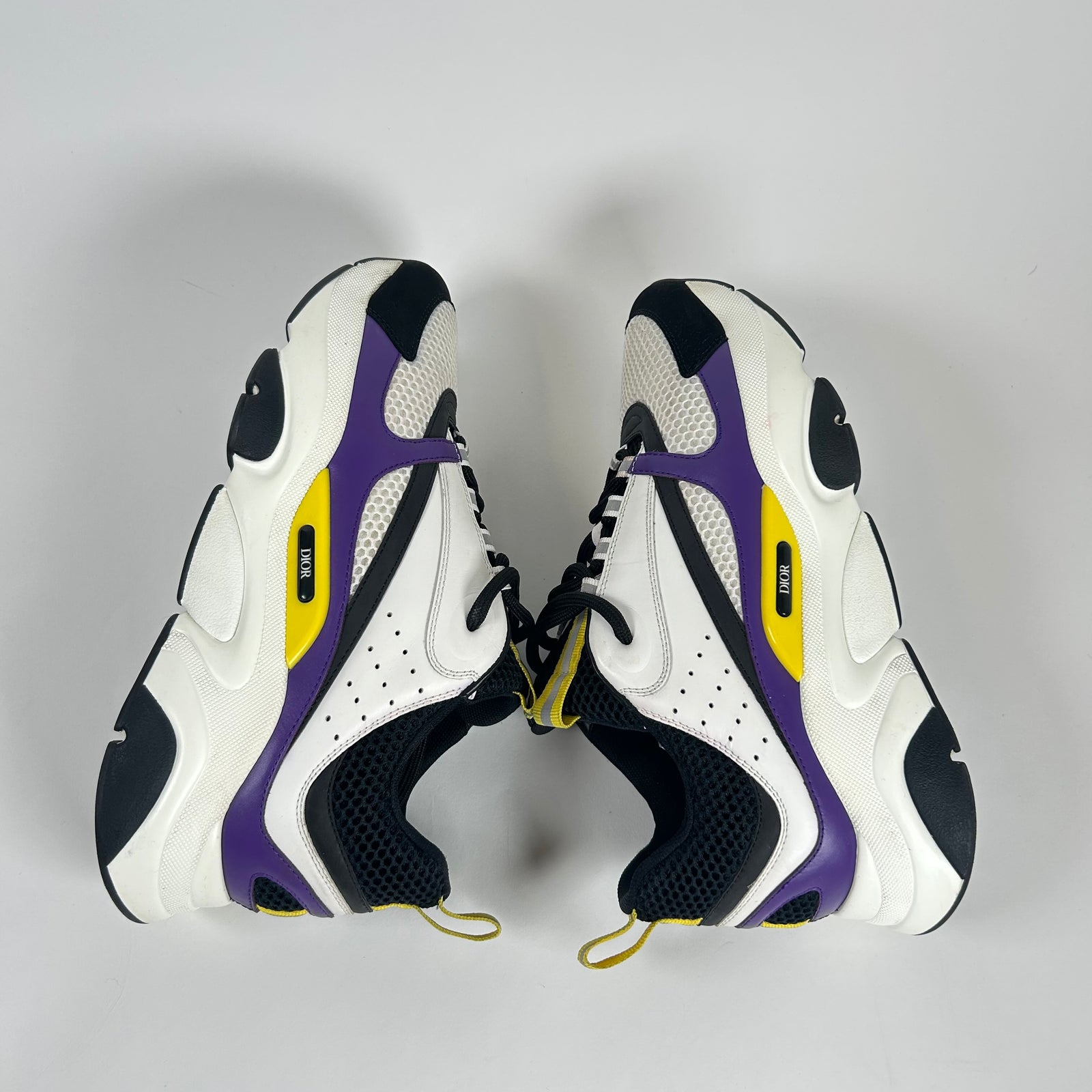 Dior B22 Purple/Yellow Sneaker Size 42