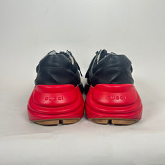 Gucci Black Striped Rhyton Epilogue Sneaker Size 11