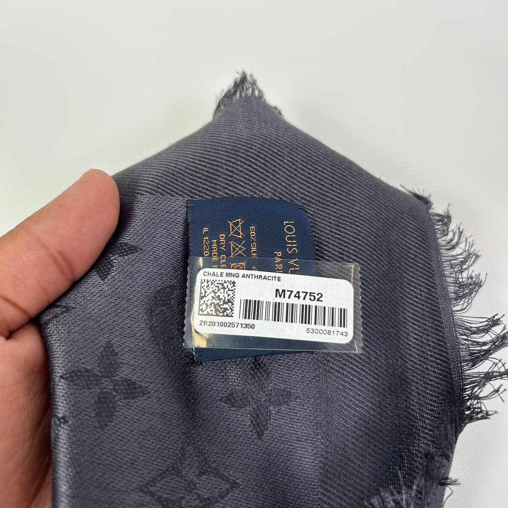 Louis Vuitton Silk Chalè Monogram Shawl