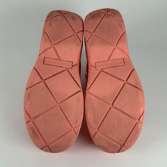 Bottega Veneta Pink Nylon Hiking Boots Size 39