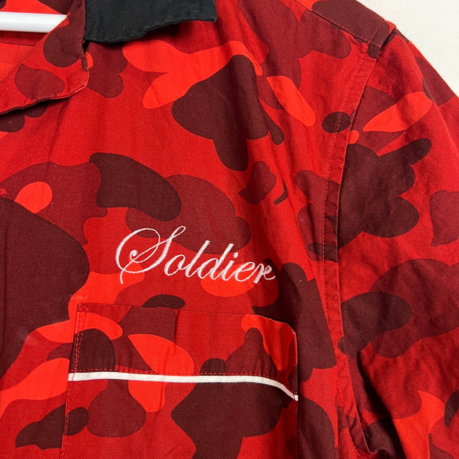 Bape Camo Sta SS Button-Up Shirt